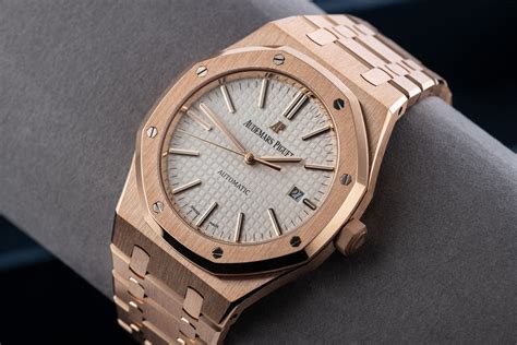 audemars piguet royal oak rosegoud 18 karaat|audemars piguet royal oak manual.